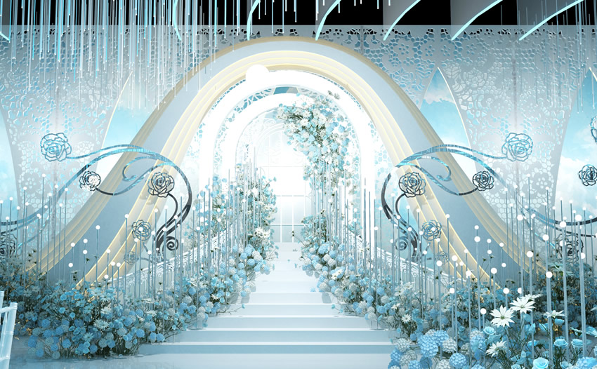 富源釡香烙馍村水晶厅效果展示